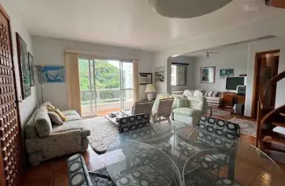 Cobertura com 2 dormitórios à venda, 240 m² por r$ 920.000,00 - pitangueiras - guarujá/sp