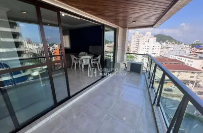 Apartamento com 4 dormitórios à venda, 146 m² por r$ 900.000 - astúrias - guarujá/sp