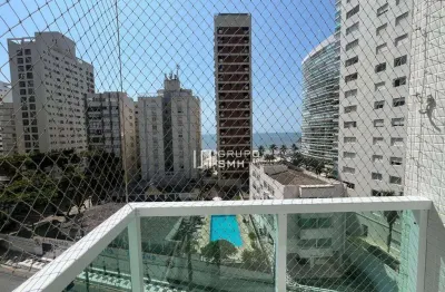 Apartamento com 2 dormitórios à venda, 85 m² por r$ 590.000,00 - astúrias - praia - guarujá/sp