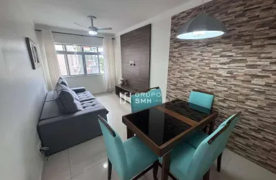 Apartamento com 2 dormitórios à venda, 70 m² por r$ 320.000 - enseada - guarujá/sp