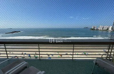 Apartamento com 2 dormitórios à venda, 153 m² por r$ 1.200.000 - pitangueiras frente mar - guarujá/sp