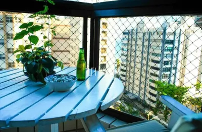 Apartamento com 4 dormitórios à venda, 190 m² por r$ 950.000,00 - astúrias - guarujá/sp