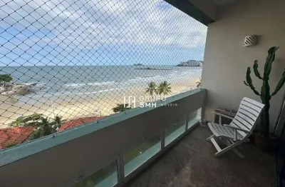 Apartamento com 4 dormitórios à venda, 190 m² por r$ 1.300.000 - pitangueiras frente mar - guarujá/sp