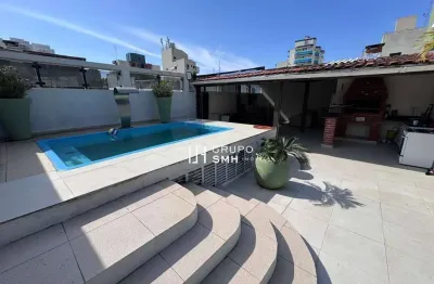 Cobertura com 4 dormitórios à venda, 292 m² por r$ 890.000,00 - astúrias - guarujá/sp