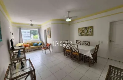 Apartamento com 3 dormitórios à venda, 90 m² por r$ 590.000 - centro - guarujá/sp