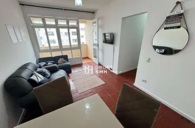 Apartamento com 2 dormitórios à venda, 77 m² por r$ 290.000 - enseada - guarujá/sp