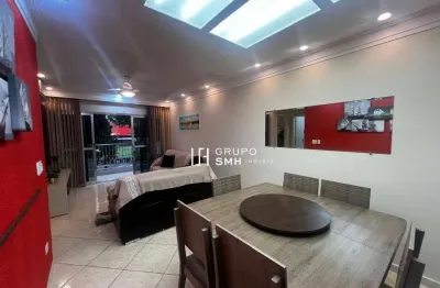 Apartamento com 3 dormitórios à venda, 98 m² por r$ 430.000 - enseada - guarujá/sp