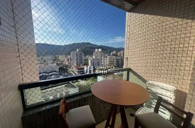 Apartamento com 2 dormitórios à venda, 70 m² por r$ 435.000 - enseada - guarujá/sp