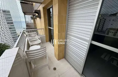 Apartamento com 2 dormitórios à venda, 84 m² por r$ 510.000 - barra funda - guarujá/sp