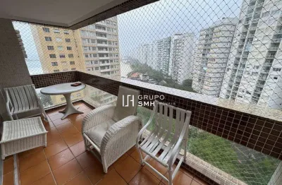 Apartamento com 3 dormitórios à venda, 115 m² por r$ 670.000,00 - pitangueiras frente mar - guarujá/sp