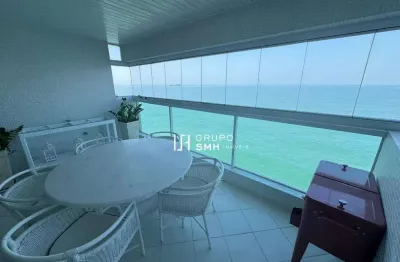 Apartamento com 3 dormitórios à venda, 185 m² por r$ 2.400.000 - praia das pitangueiras frente mar - guarujá/sp