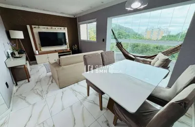 Apartamento com 3 dormitórios à venda, 100 m² por r$ 630.000 - astúrias - guarujá/sp