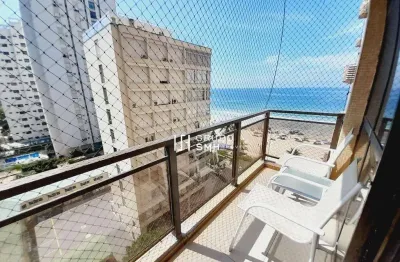 Apartamento com 3 dormitórios à venda, 160 m² por r$ 1.000.000 - pitangueiras frente mar - guarujá/sp