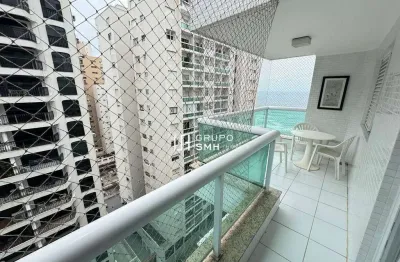 Apartamento com 3 dormitórios à venda, 144 m² por r$ 750.000,00 - pitangueiras - guarujá/sp