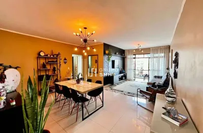 Apartamento com 4 dormitórios à venda, 130 m² por r$ 550.000,00 - enseada - guarujá/sp