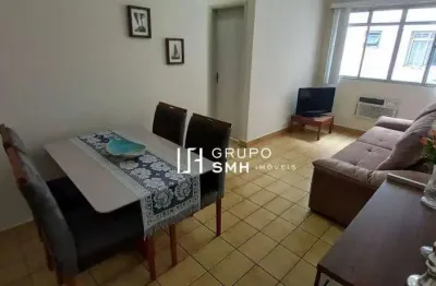 Apartamento com 2 dormitórios à venda, 65 m² por r$ 340.000,00 - astúrias - guarujá/sp