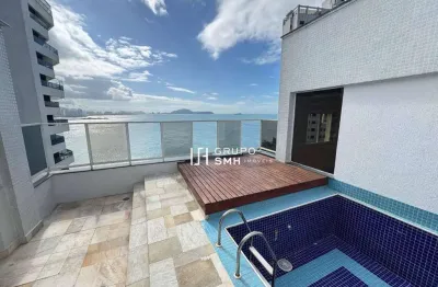 Cobertura com 3 dormitórios à venda, 195 m² por r$ 1.800.000 - astúrias - guarujá/sp