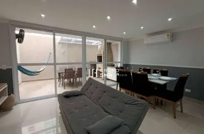 Casa com 3 dormitórios à venda, 122 m² por r$ 850.000,00 - enseada - guarujá/sp