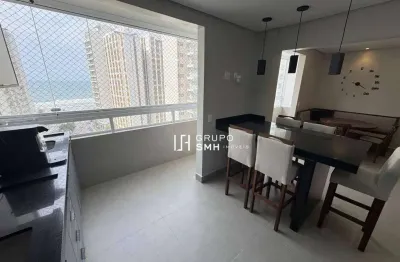 Apartamento com 3 dormitórios à venda, 102 m² por r$ 730.000,00 - barra funda - guarujá/sp