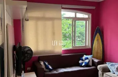 Apartamento com 2 dormitórios à venda, 80 m² por r$ 260.000,00 - enseada - guarujá/sp