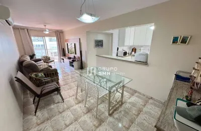 Apartamento com 2 dormitórios, 80 m² - venda por r$ 520.000,00 ou aluguel por r$ 4.500,00/mês - praia da enseada - guarujá/sp