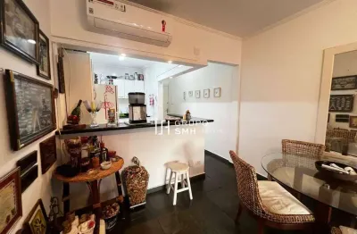 Apartamento com 2 dormitórios à venda, 70 m² por r$ 480.000 - praia das pitangueiras - guarujá/sp