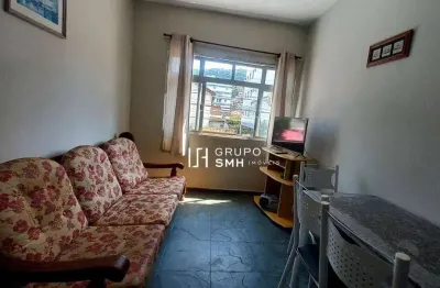 Apartamento com 1 dormitório à venda, 45 m² por r$ 230.000,00 - enseada - guarujá/sp