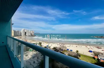 Apartamento com 3 dormitórios, 211 m² - venda por r$ 1.650.000 ou aluguel por r$ 9.500/mês - pitangueiras frente mar - guarujá/sp