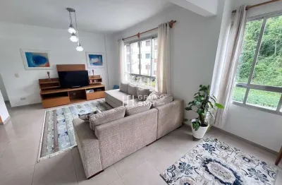 Apartamento com 2 dormitórios à venda, 100 m² por r$ 370.000,00 - enseada - guarujá/sp