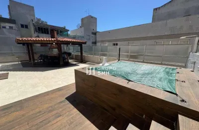 Cobertura com 2 dormitórios à venda, 204 m² por r$ 600.000,00 - enseada - guarujá/sp