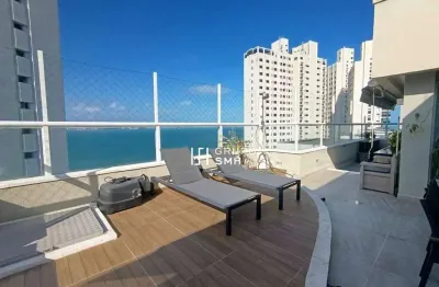 Cobertura com 3 dormitórios à venda, 195 m² por r$ 2.150.000,00 - astúrias - guarujá/sp