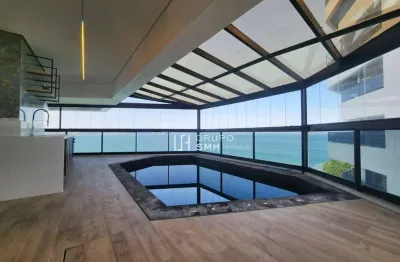 Apartamento com 4 suítes, 400 m² - venda por r$ 7.650.000 ou aluguel por r$ 25.000/mês - astúrias - guarujá/sp