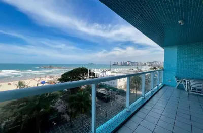 Apartamento com 3 dormitórios à venda, 211 m² por R$ 1.500.000,00 - Pitangueiras Frente Mar - Guarujá/SP