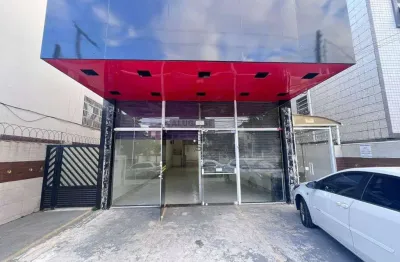 Loja para alugar, 450 m² por r$ 8.000,00/mês - aparecida - santos/sp