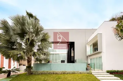 Casa de alto padrão cond. porteira fechada-uberada r$5.950.000,00