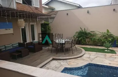 Ótima casa vila gardênia, atibaia , piscina, fogo de chão , 4 dormitórios rua tranquila