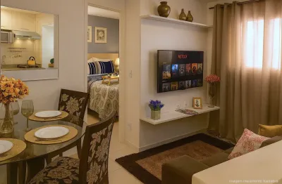 Apartamento de 3 dorms com vaga em itaqua por a partir de 269.000,00