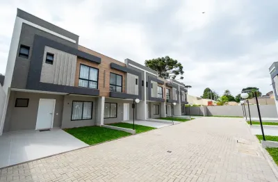 Casa em condomínio fechado com 3 quartos à venda na Rua Osmário Machado, 345, Xaxim, Curitiba