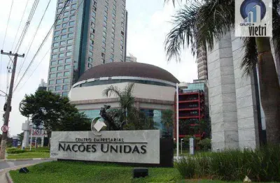 Laje para alugar, 661 m² por r$ 42.965/mês - brooklin paulista - são paulo/sp