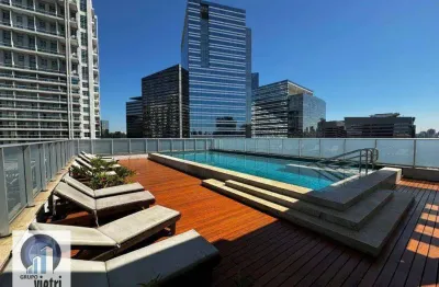 Apartamento com 1 dormitório para alugar, 33 m² por r$ 5.134,82/mês - santo amaro - são paulo/sp