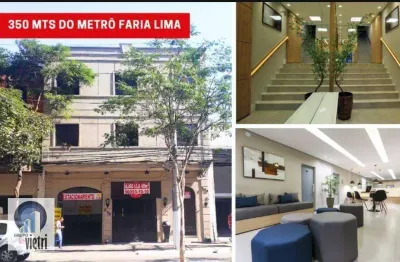Andar corporativo para alugar, 85 m² por r$ 3.503/mês - pinheiros - são paulo/sp