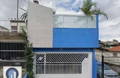 Sobrado com 3 dormitórios à venda, 213 m² por r$ 850.000 - ayrosa - osasco/sp