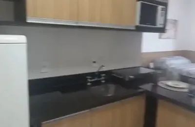 Studio 100% mobiliado condomínio selenita bethaville barueri