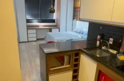 Studio 100% mobiliado condomínio selenita bethaville barueri