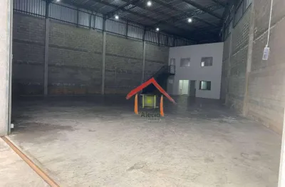 Galpão para alugar, 500 m² por r$ 10.000/mês - loteamento parque empresarial são luiz - várzea paulista/sp