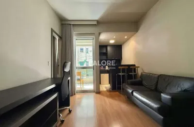 Flat com 1 quarto à venda na Avenida Álvares Cabral, Lourdes, Belo Horizonte