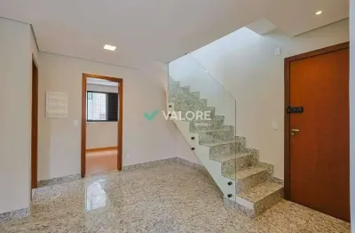 Cobertura com 3 quartos para alugar na Rua Marília de Dirceu, Lourdes, Belo Horizonte