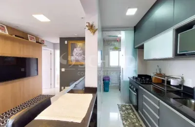 Apartamento 67m² com 2 dormitórios sendo 1 suíte e 2 vagas à venda na vila mascote