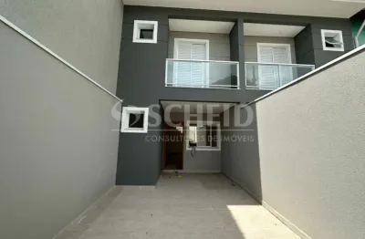Sobrado novo com ambientes amplos - 3 dorms - 1 suíte - 2 vagas - área gourmet