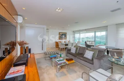 Apartamento 240m², 4 suítes, 4 vagas fixas e varanda goumert à venda no brooklin